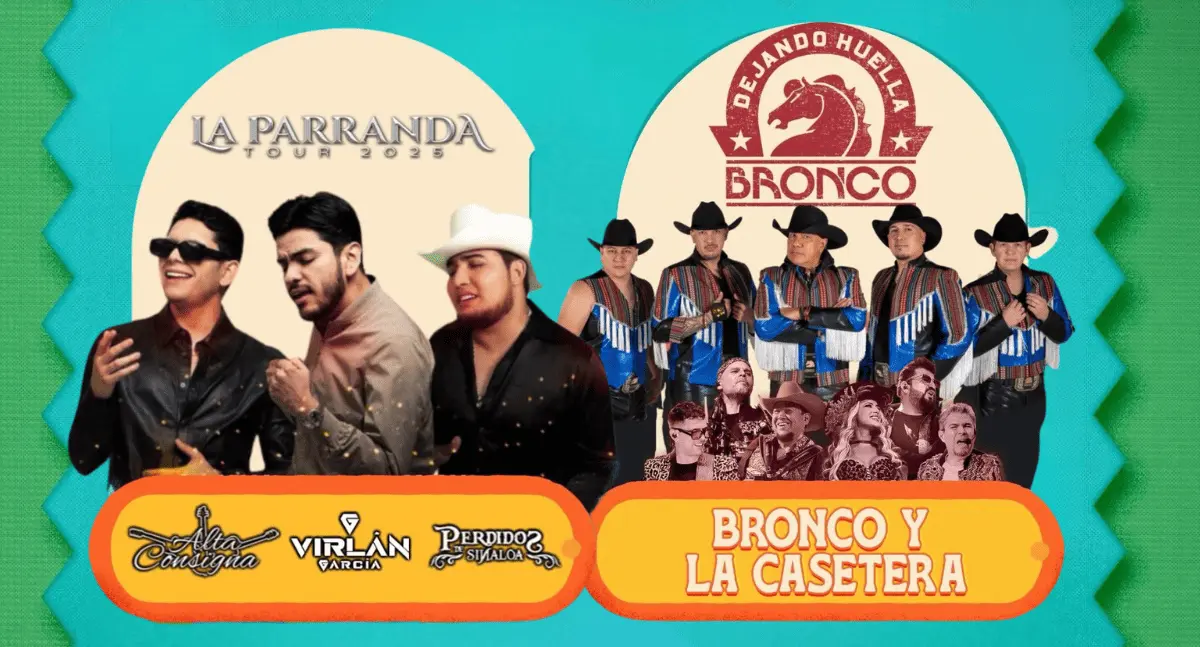 Palenque de la Expogan Sonora 2025 agrega conciertos a su cartelera