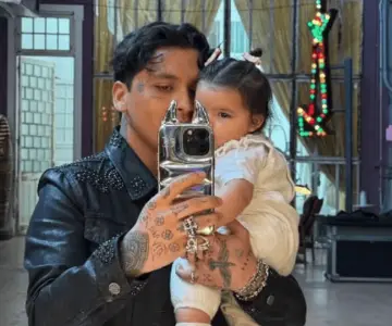 ¿Problemas legales? Christian Nodal omite hablar de su hija
