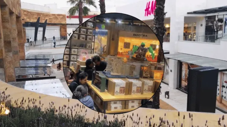 El asalto a una tienda Pandora generó el caos. (Foto: Especial/Cortesía)