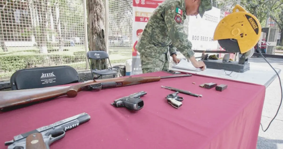 Gobierno de Sonora ofrece hasta 26 mil 450 pesos por entrega de armas