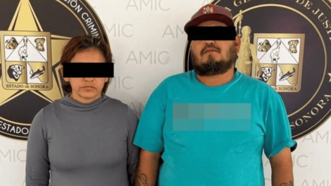 Capturan a pareja por maltrato infantil y el homicidio por omisión de su hija