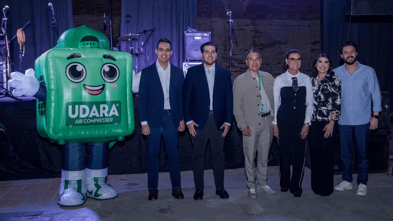 Energía Neumática del Pacífico lanza marca propia de compresores Udara