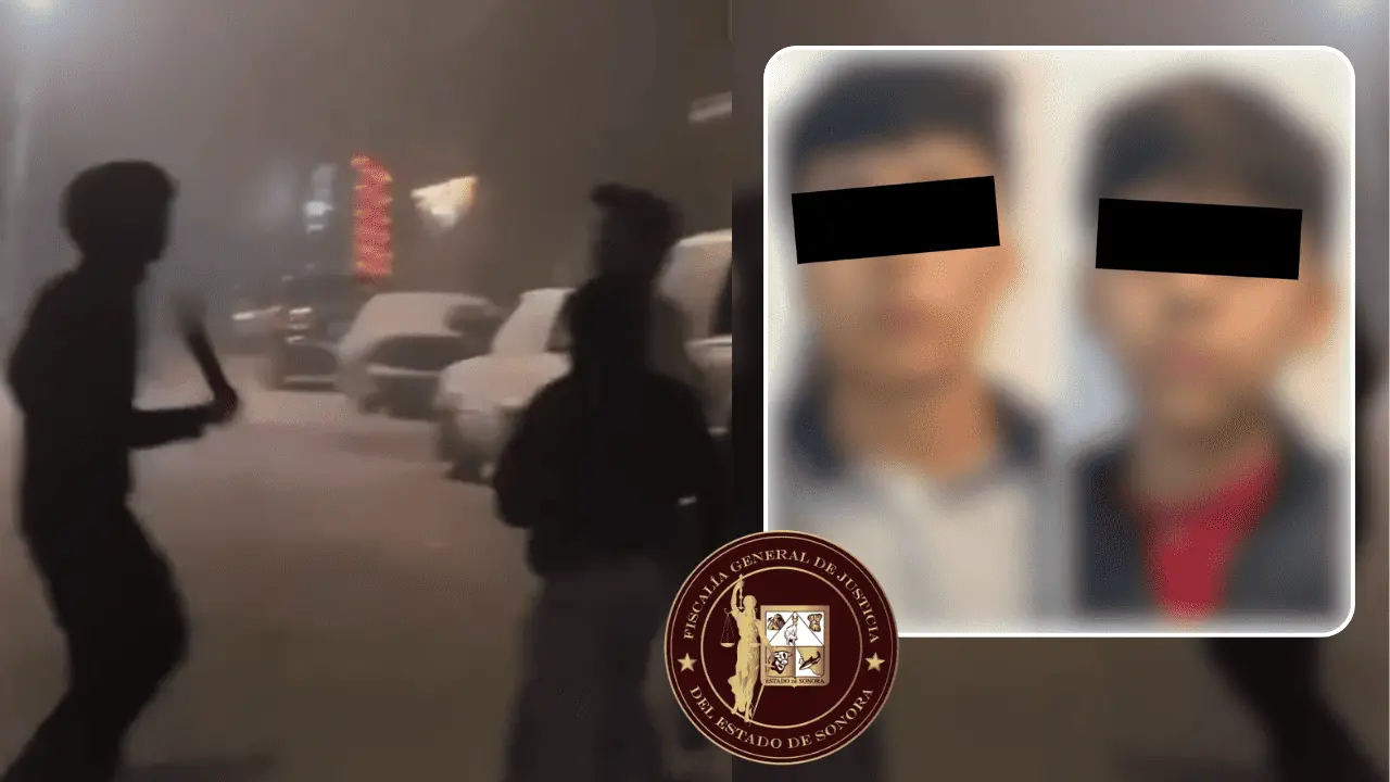 Capturan a dos menores por robo con violencia en Privada del Real