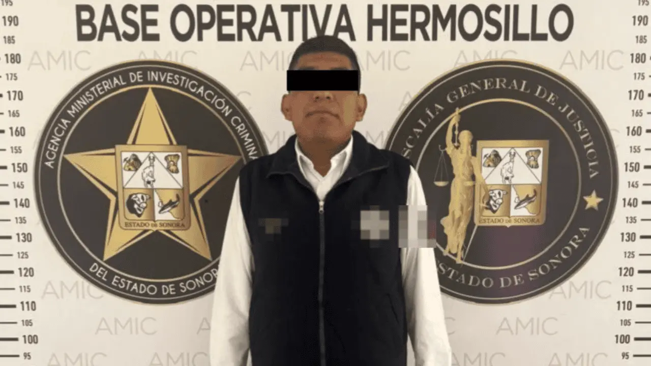 AMIC detiene a José N por golpear a su expareja en Hermosillo