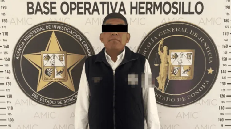 José N permanecerá recluido mientras se desarrolla la investigación. (Foto: FGJE de Sonora)