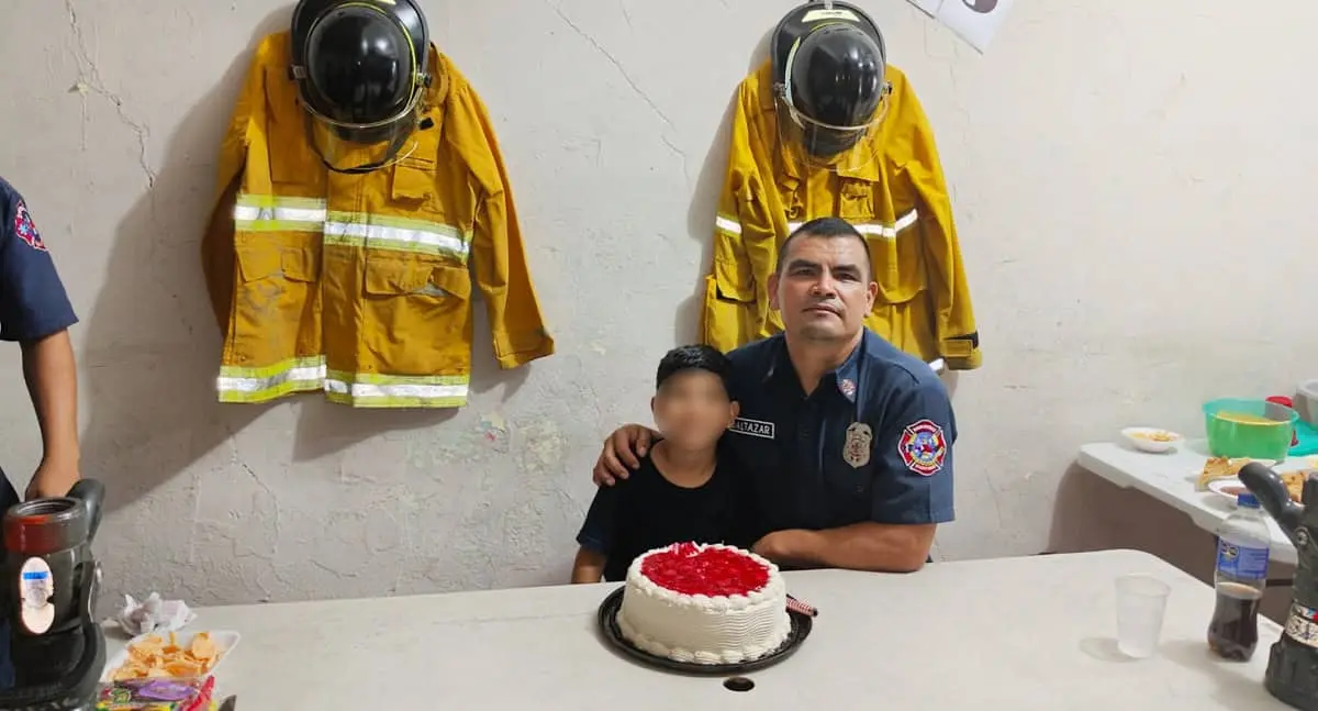 Bombero de Guaymas es dado de alta tras grave accidente