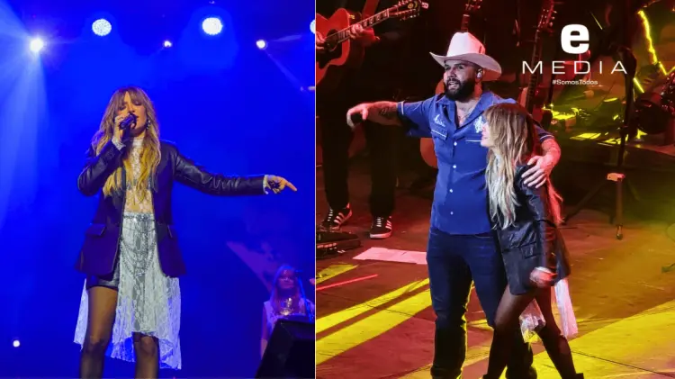 Kany García se presentó este miércoles en el CUM de Hermosillo. (Foto: C. Ruiz/J.Olivas/EXPRESO)