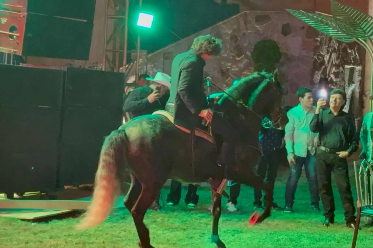 El Caballo bailador que se robó la noche en la fiesta del Nata