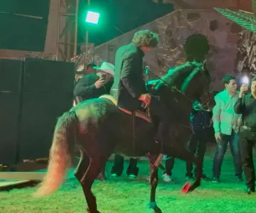 El Caballo bailador que se robó la noche en la fiesta del Nata