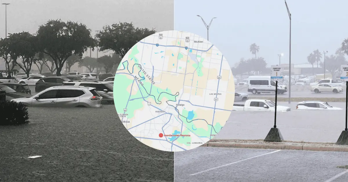 Lluvias torrenciales dejan graves afectaciones en Tamaulipas y Texas