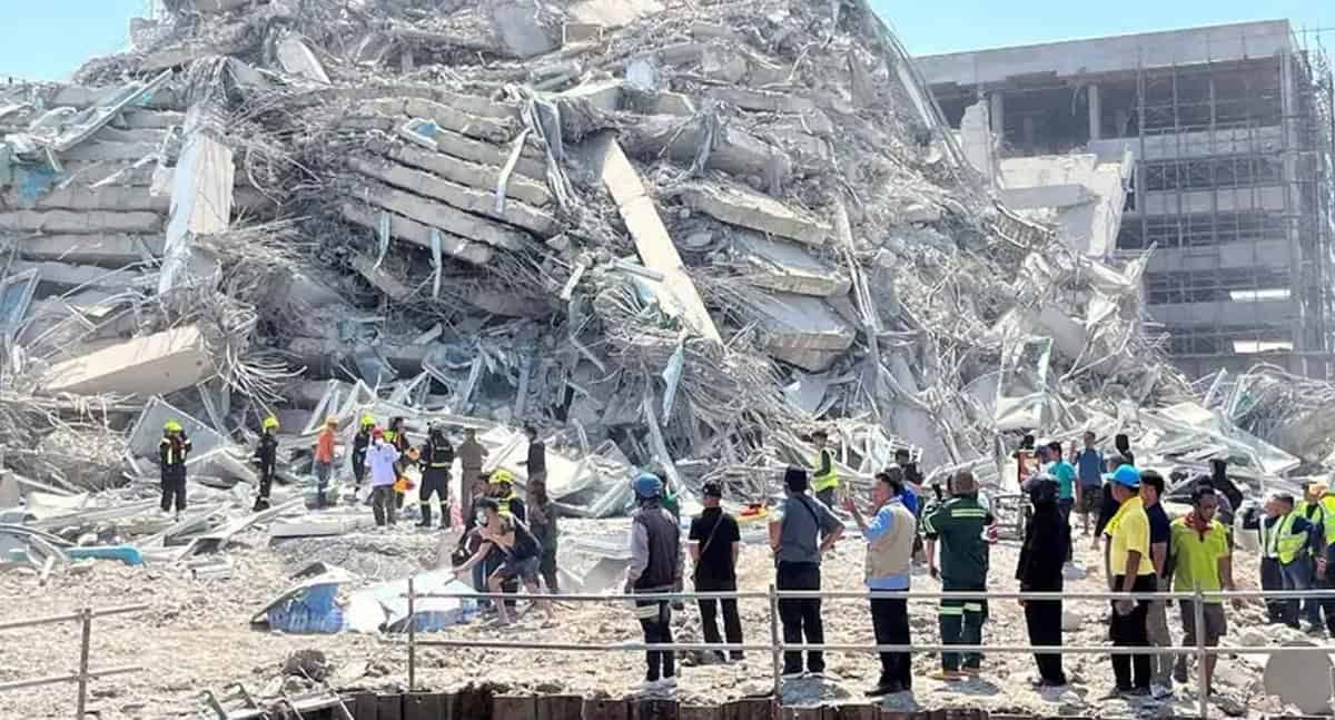 Terremoto en Myanmar y Tailandia provoca más de 1,600 muertes