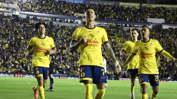 Brian Rodríguez comandó la goleada de América en el Estadio Ciudad de los Deportes. (El Universal)