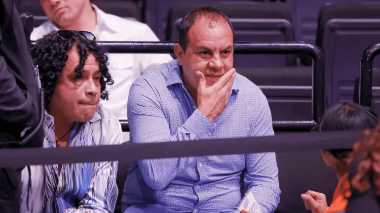 Blanco asistió como un fanático más a la función de UFC en México. (Foto: Agencia Reforma)