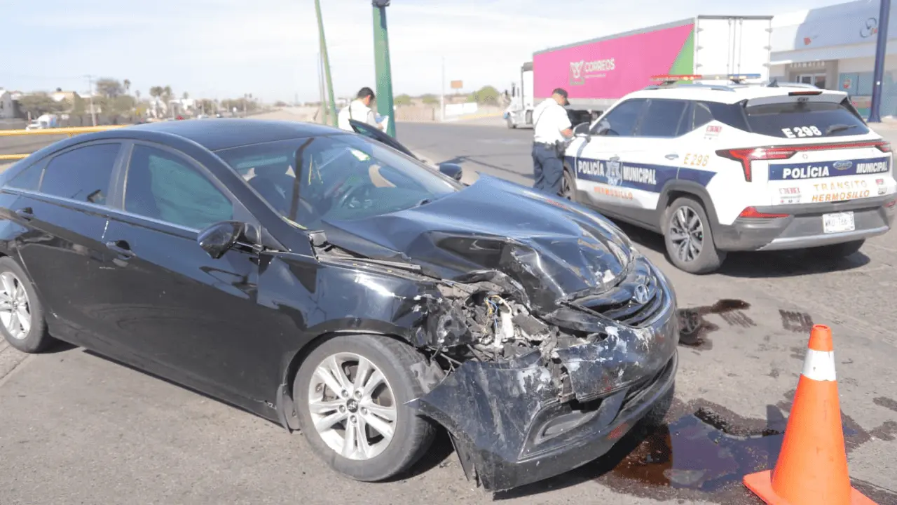 Accidentes automovilísticos dejan 213 lesionados cada semana en Sonora