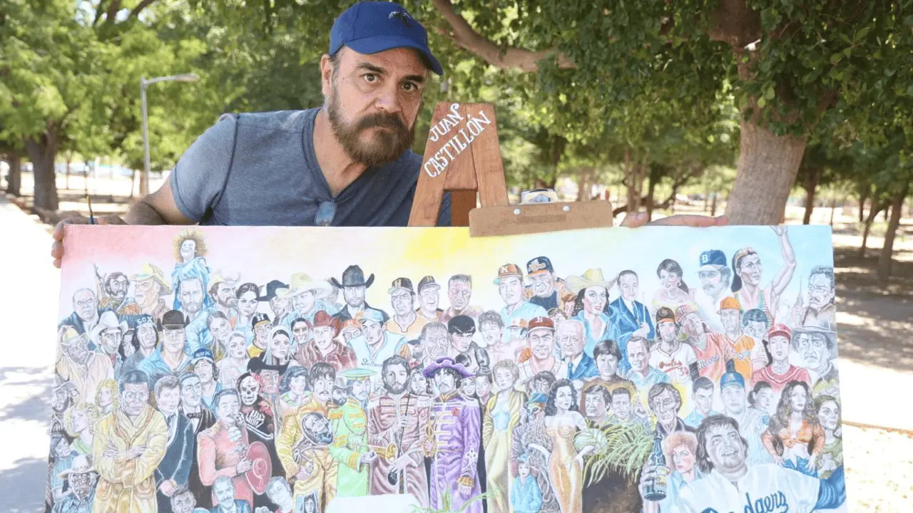 Juan Castillón: El arte urbano que florece en el Parque Madero