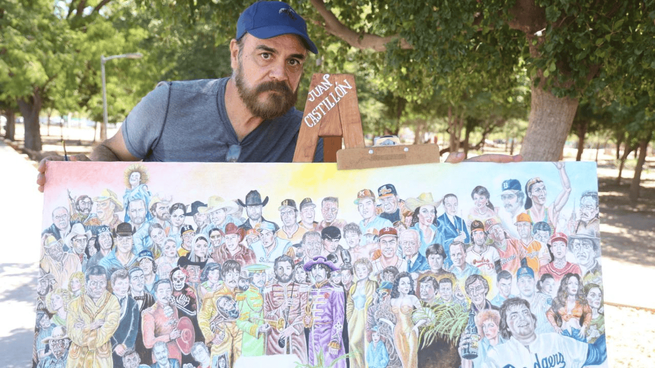Juan Castillón: El arte urbano que florece en el Parque Madero