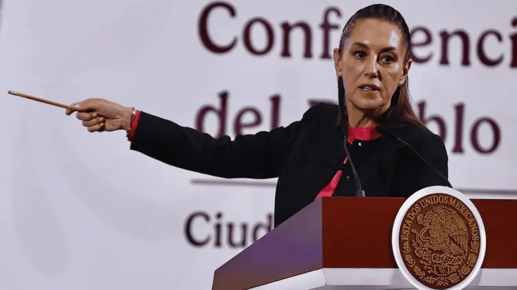 Sheinbaum enfatizó que la responsabilidad es de Trump. (Foto: Agencia El Universal)