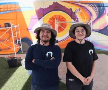 Crean mural en puente de Hermosillo inspirado en la fauna del desierto