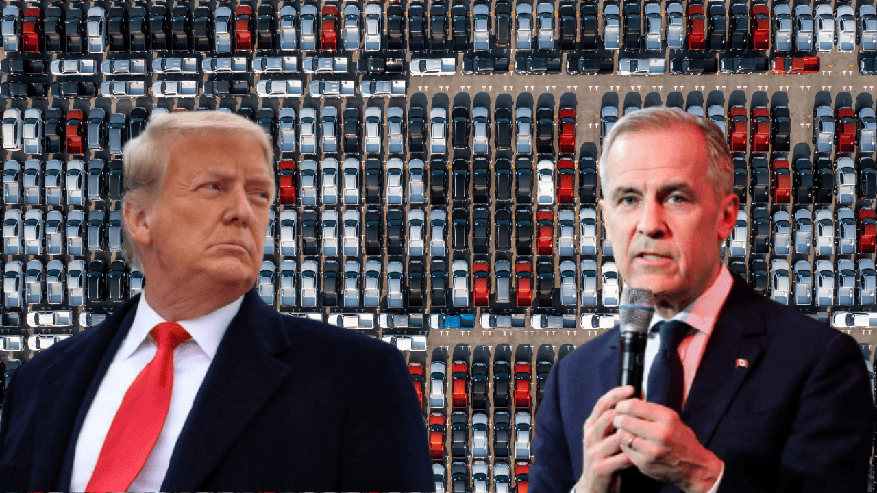 Anuncia Canadá imposición de aranceles del 25% a autos de Estados Unidos