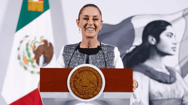 La presidenta encabezó la estrategia Plan México. (Foto: Agencia El Universal)