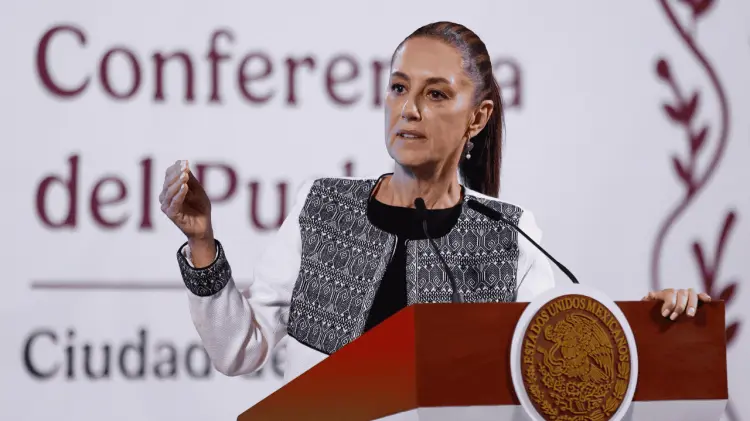 Sheinbaum aclaró que siguen en diálogo con la administración de Donald Trump. (Foto: El Universal)