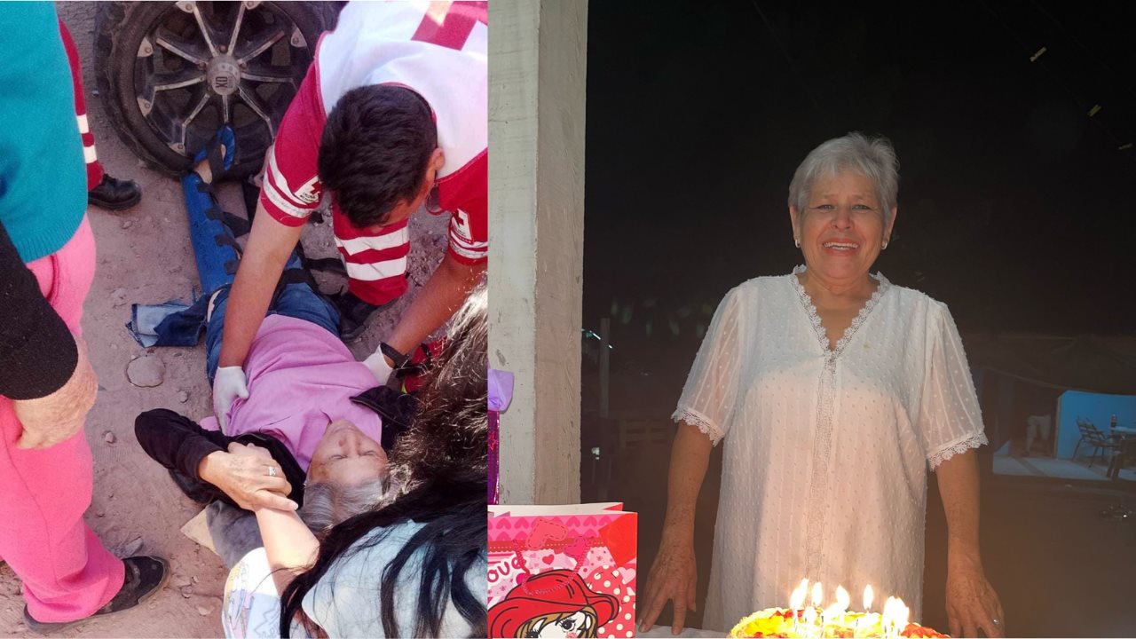 Laura Valdez pide apoyo de la comunidad; fue atropellada y no puede trabajar
