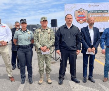 Autoridades de Sonora coordinarán operativos de seguridad por Semana Santa