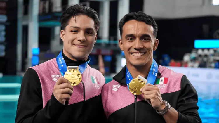 La pareja mexicana vivió el momento que se les negó en París 2024. (Foto: Especial)