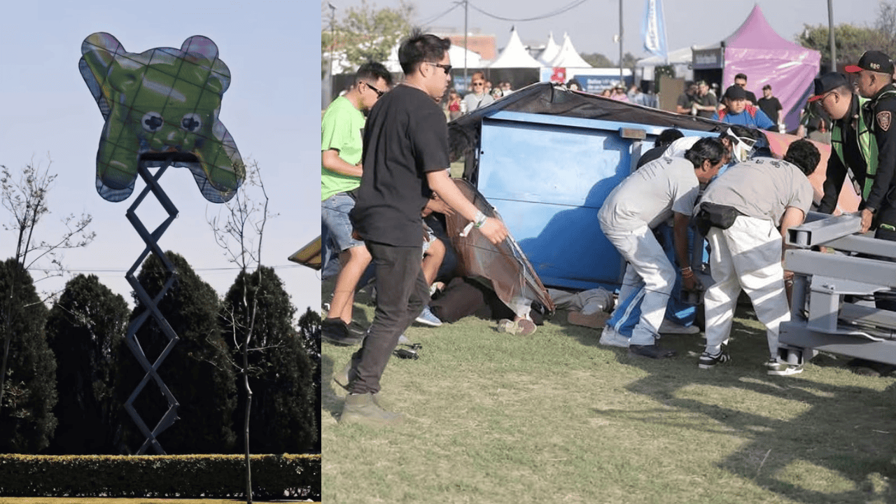Estructura que cayó en Festival Ceremonia era punto de encuentro seguro