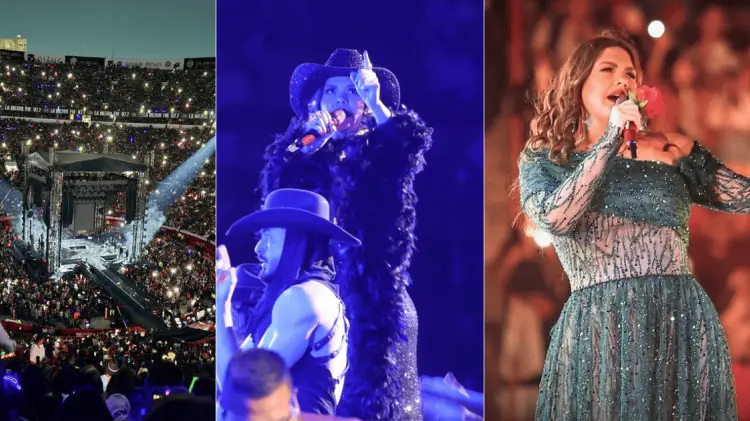 La hermosillense Yuridia marcó un hito en la Plaza de Toros México. (Foto: Especial)