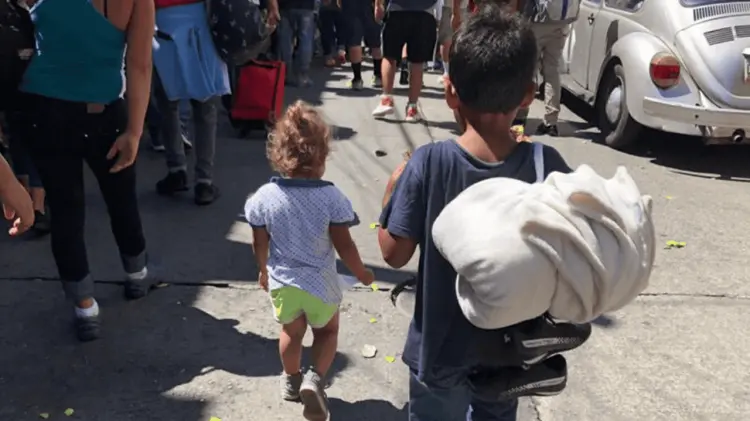 Solo el 8.8% de los niños no acompañados arribó por Sonora. (Foto: Especial/EXPRESO)