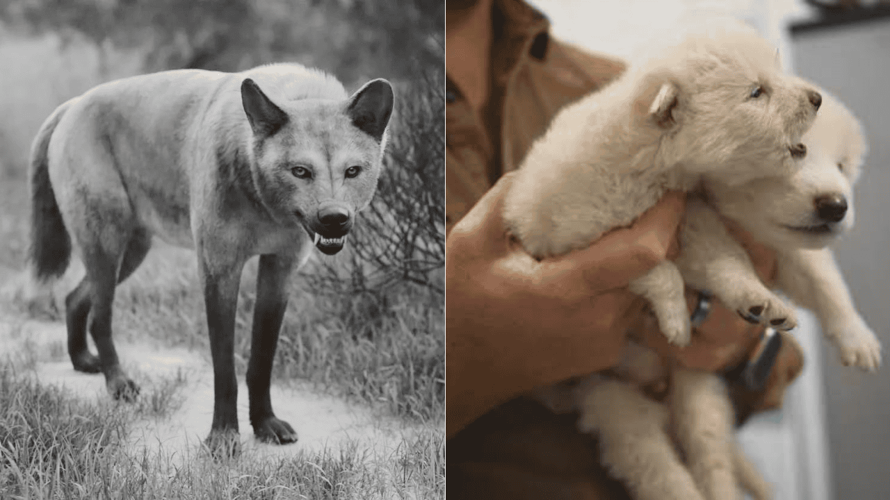 Reviven al lobo terrible: nacen tres crías con ADN prehistórico