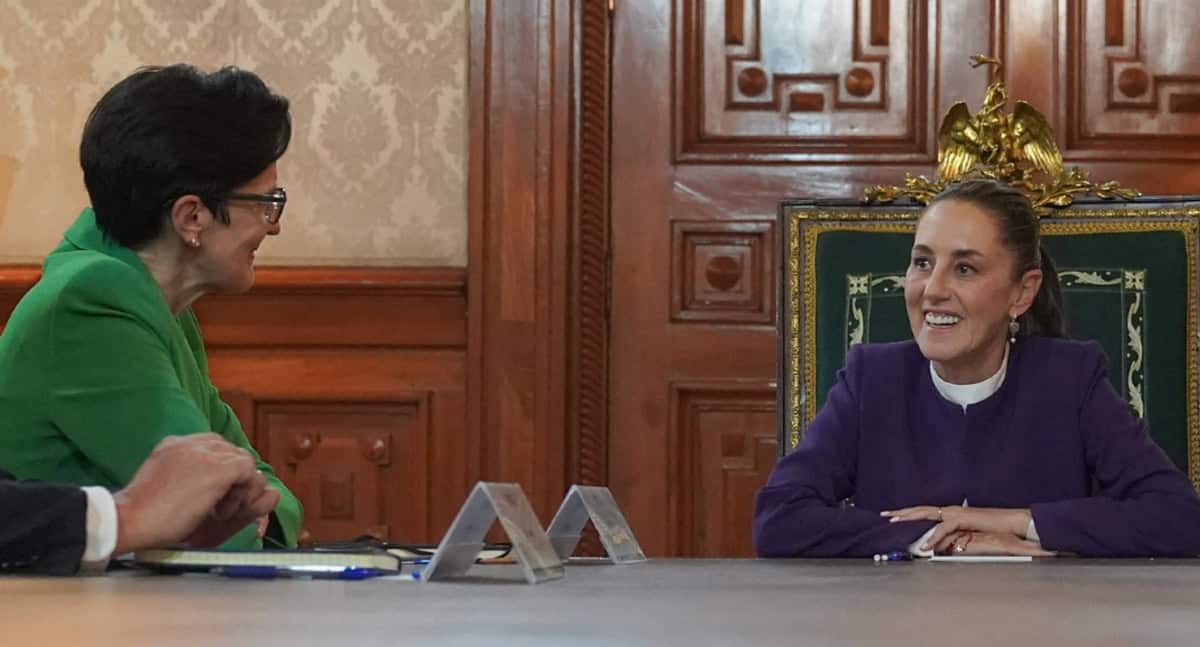 Claudia Sheinbaum se reúne con Jane Fraser