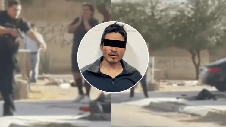 El oficial logró repeler la agresión utilizando su arma de cargo. (Foto: Especial / EXPRESO)