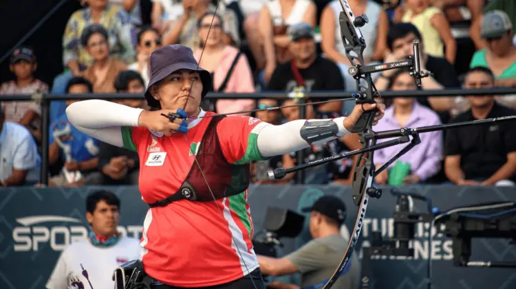La hermosillense encabeza al equipo mexicano en la modalidad recurvo femenil. (Foto: Especial)