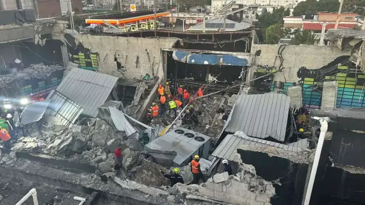 Techo de discoteca Jet Set en República Dominicana colapsó. (Foto: Tomada de redes / EXPRESO)