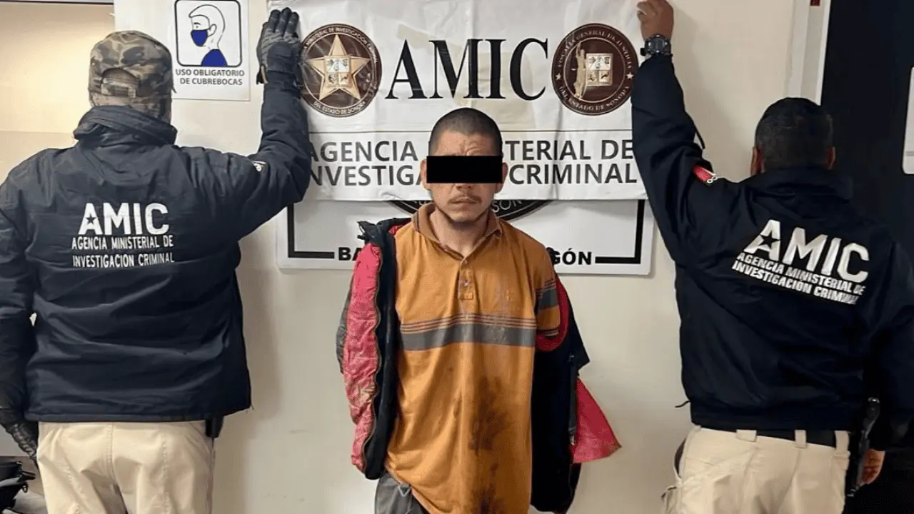 AMIC detiene a hombre por desaparición forzada; lo encuentran escondido en hoyo