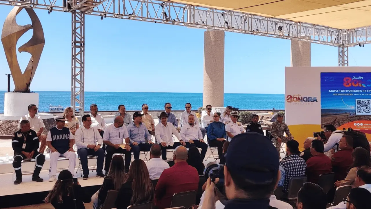 Arranca operativo de Semana Santa 2025 en Puerto Peñasco