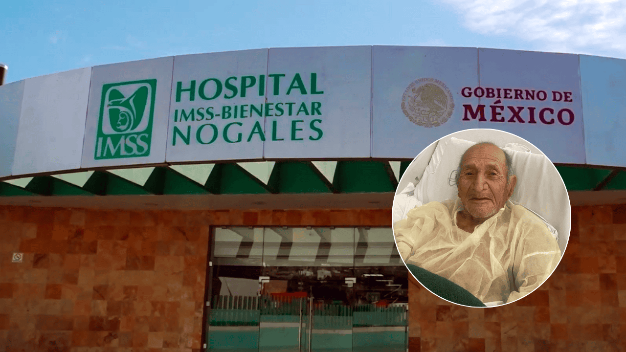 Buscan a familiares de adulto mayor que lleva un mes en hospital de Nogales
