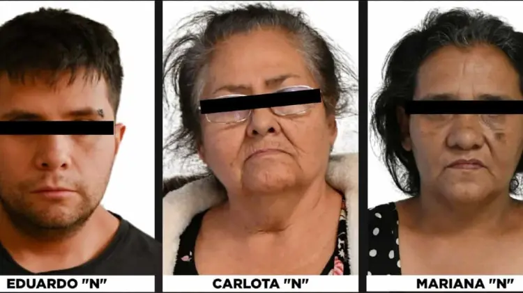 Carlota N y sus hijos fueron vinculados a proceso. (Foto: Especial / EXPRESO)