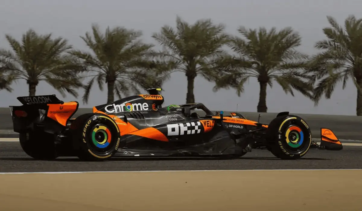 Lando Norris lidera P1 del Gran Premio de Bahréin