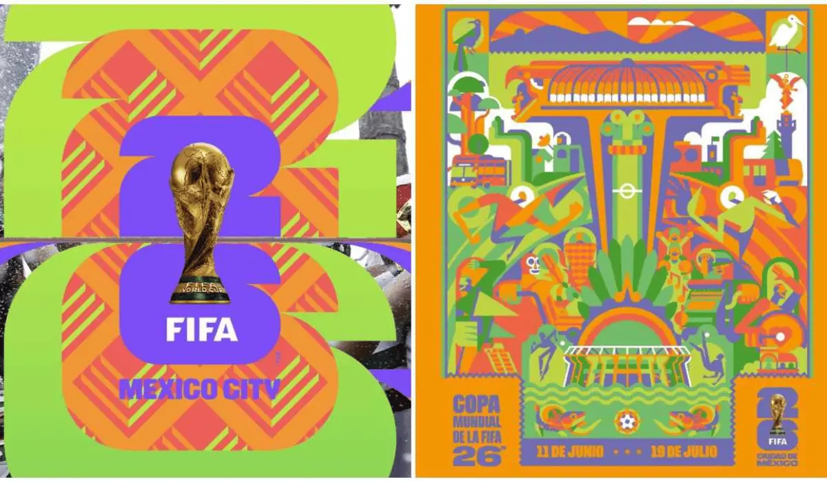 Presentan póster oficial de la Cuidad de México para el Mundial 2026