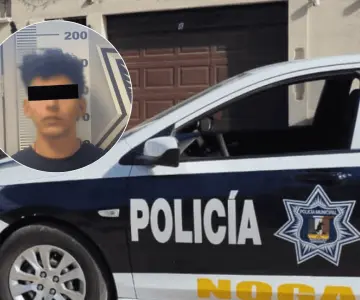 Nogales: Detienen a joven por delitos contra la salud en la colonia Granja