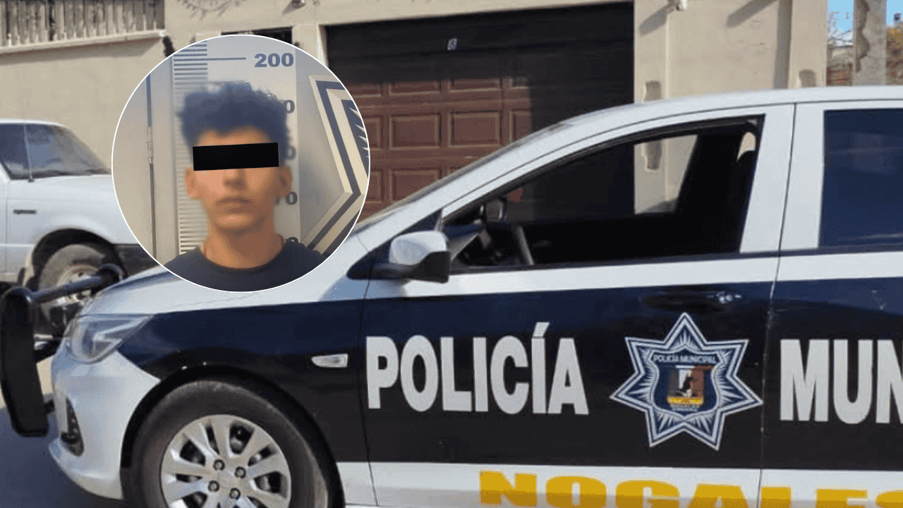 Nogales: Detienen a joven por delitos contra la salud en la colonia Granja
