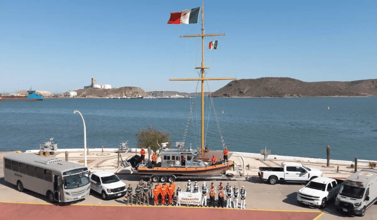 Arranca Marina Operación Salvavidas Semana Santa 2025 en costas de Sonora