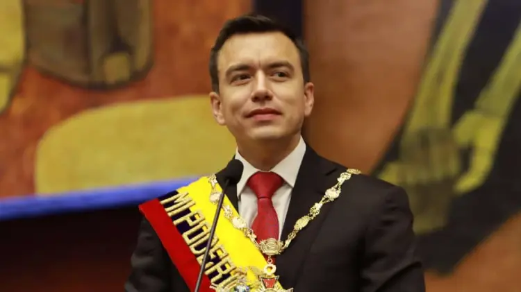 Daniel Noboa gana elecciones en Ecuador. (Foto: Especial / EXPRESO)