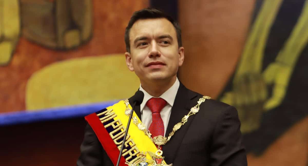 Noboa gana elecciones presidenciales en Ecuador