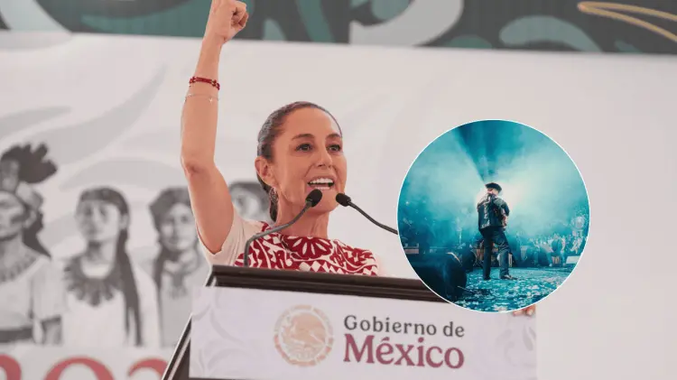 Presidenta Sheinbaum habla sobre los corridos. (Foto: Especial / EXPRESO)