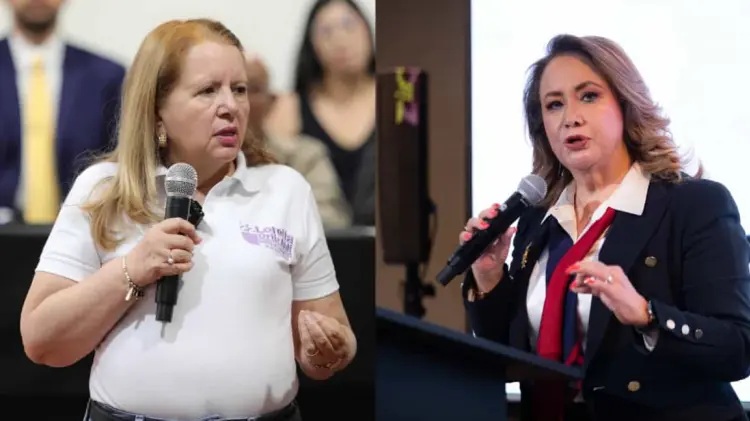 Loretta Ortiz y Yasmín Esquivel violaron ley electoral. (Foto: Especial / EXPRESO)