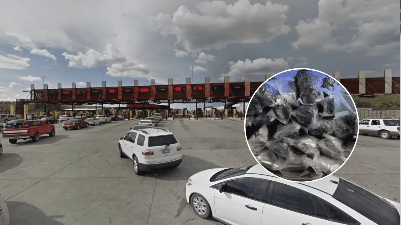 Se decomisa narcótico en el Puerto Fronterizo de Nogales
